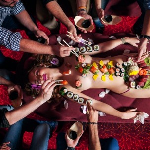 Naked Body Sushi Buffet